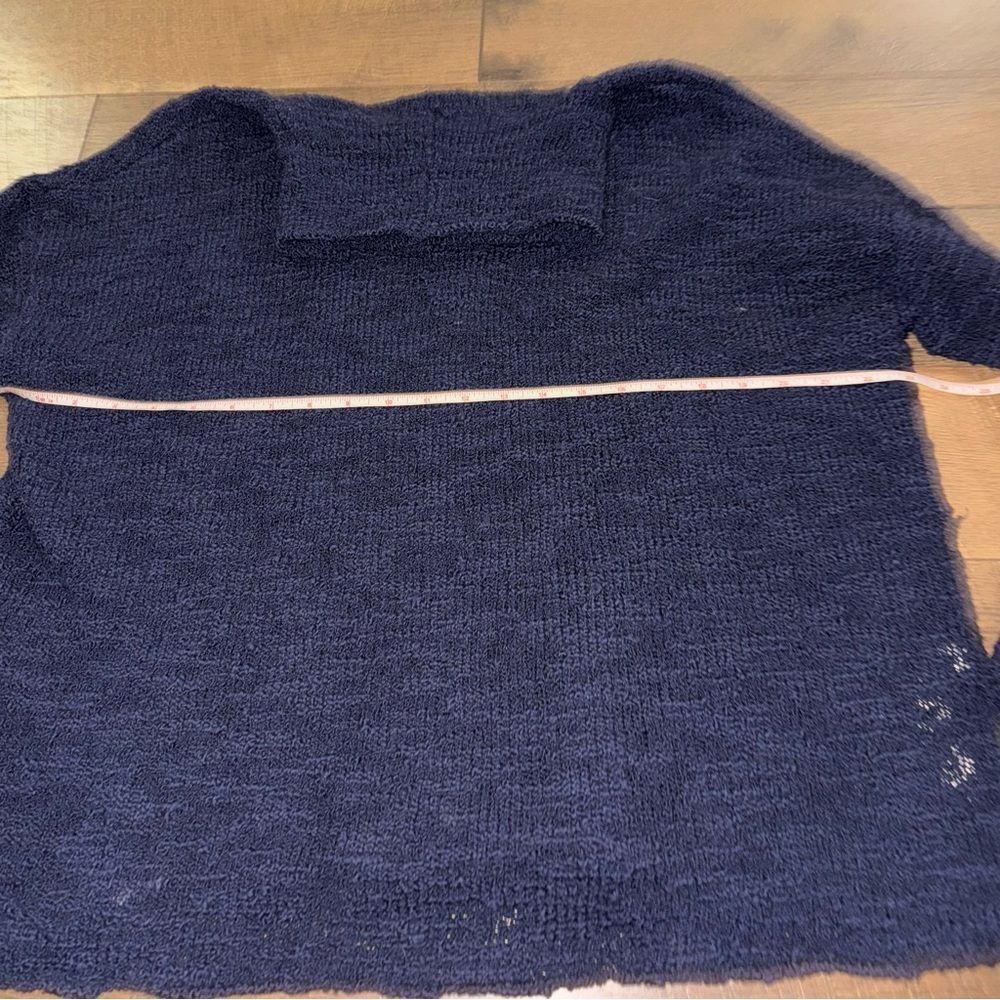 Eileen Fisher Deep Blue Textured Fabric